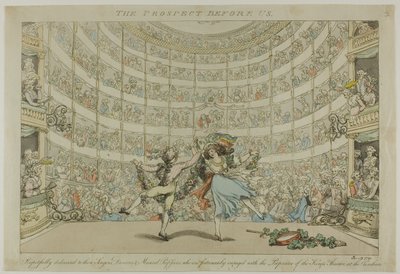 La perspective devant nous - Thomas Rowlandson
