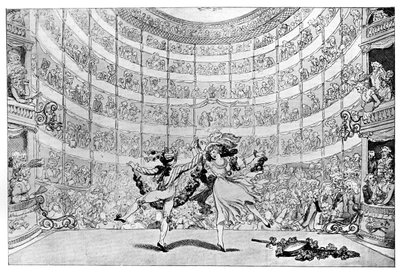 La Perspective devant nous - Thomas Rowlandson