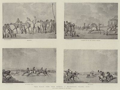 La Course pour le Derby il y a cent ans - Thomas Rowlandson