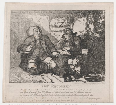 Les Beautés pittoresques de Boswell, Partie la Seconde - Thomas Rowlandson