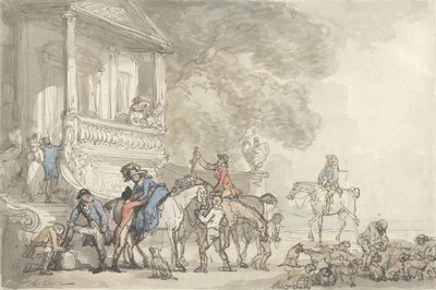 Le Retour de la Chasse - Thomas Rowlandson