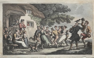 Le Révérend Dr. Syntax sport rural - Thomas Rowlandson
