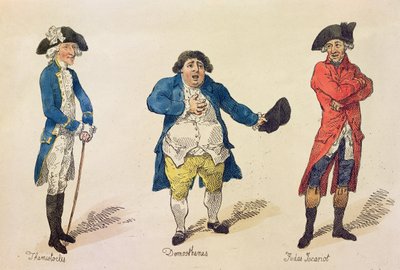 Les candidats rivaux, frontispice du livre Histoire de l