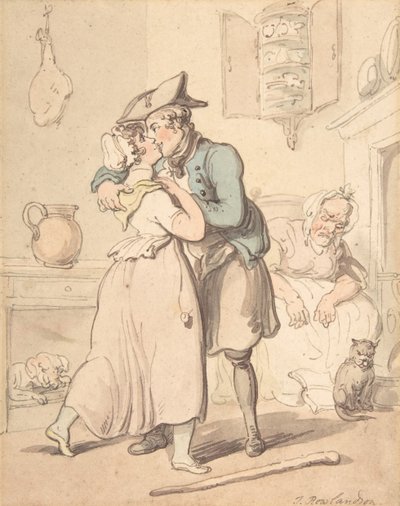 Le retour du marin du service actif, 1780-1827 - Thomas Rowlandson