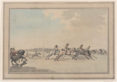 Le Départ, 21 juin 1786 - Thomas Rowlandson