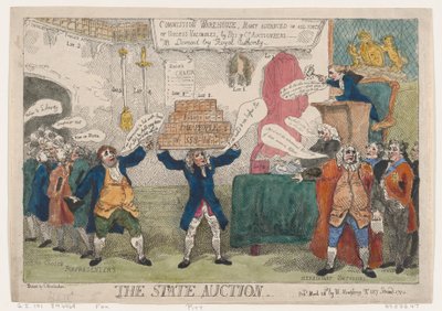 La vente aux enchères de l