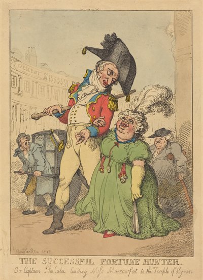 Le chasseur de fortune qui a réussi - Thomas Rowlandson