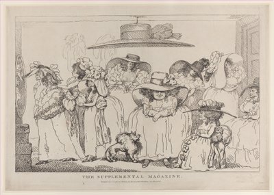Le Magazine Supplémentaire, 1er janvier 1786 - Thomas Rowlandson