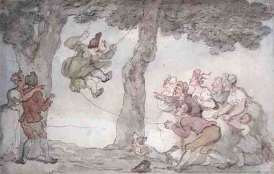 La Balançoire - Thomas Rowlandson