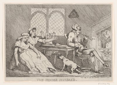 Le Mari Tendre, 28 juillet 1786 - Thomas Rowlandson