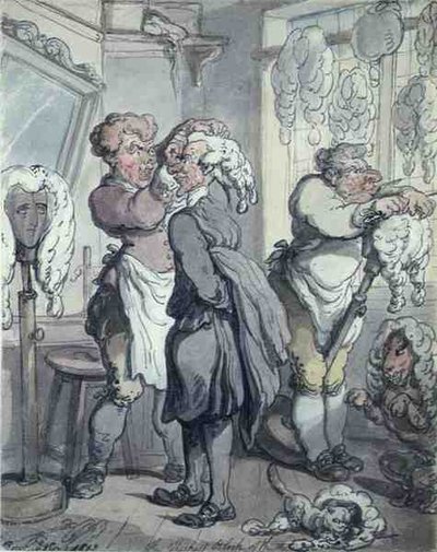 "Le bloc le plus épais des trois" - Thomas Rowlandson