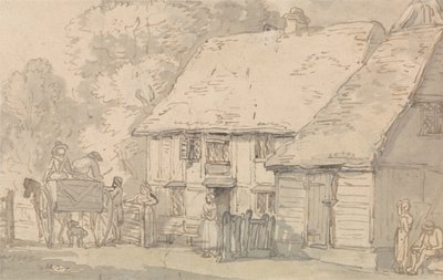 Le péage - Thomas Rowlandson