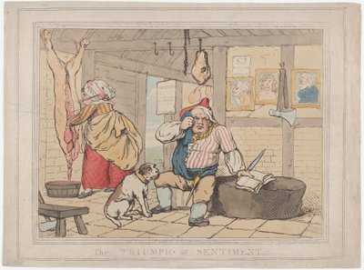 Le Triomphe du sentiment, 15 janvier 1787 - Thomas Rowlandson