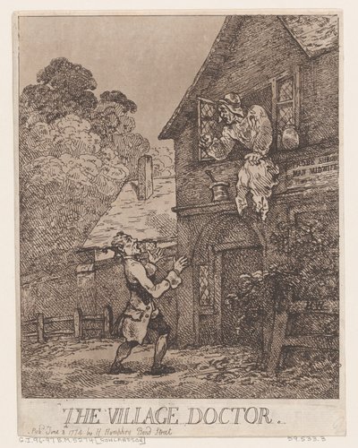 Le docteur du village - Thomas Rowlandson
