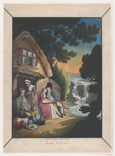 La visite, 1er août 1799 - Thomas Rowlandson