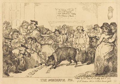 Le Cochon merveilleux - Thomas Rowlandson