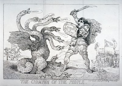 Le champion du peuple - Thomas Rowlandson