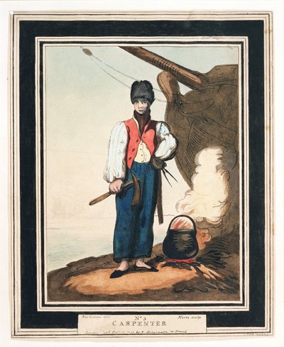 Le charpentier de marine, l