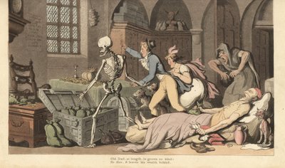 La mort conduit des enfants avides au coffre d