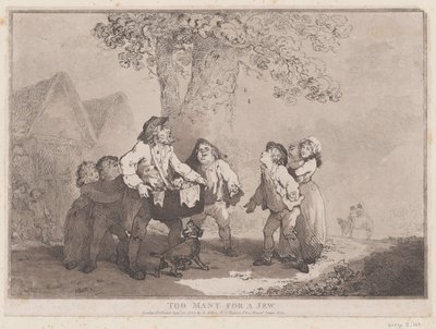 Trop pour un Juif, 20 septembre 1785 - Thomas Rowlandson