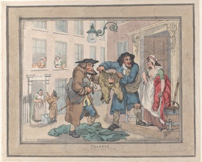 Trafic - Thomas Rowlandson