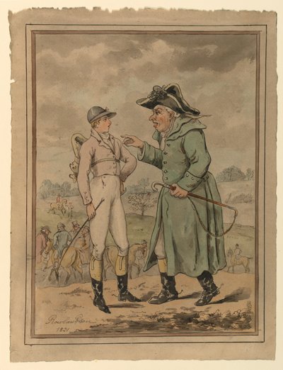 Les astuces du turf, ou, Comment perdre une course - Thomas Rowlandson