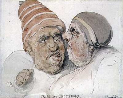 Tripe et Trollebobs - Thomas Rowlandson