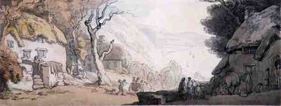 Vue depuis les falaises, les Mumbles, Galles du Sud - Thomas Rowlandson