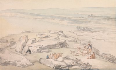 Vue sur Exmoor - Thomas Rowlandson