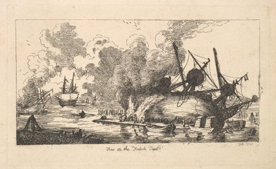 Vue sur la côte française, 1787 - Thomas Rowlandson