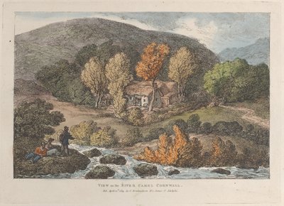 Vue sur la rivière Camel, en Cornouailles - Thomas Rowlandson