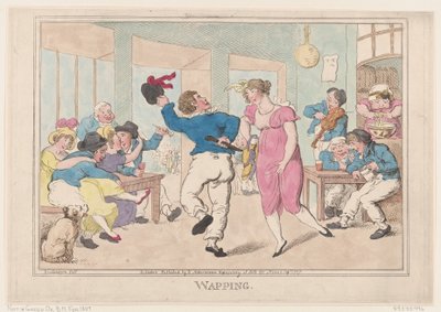 Wapping, septembre 1807 - Thomas Rowlandson