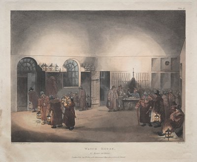 Maison de Garde, St. Mary Le Boue - Thomas Rowlandson