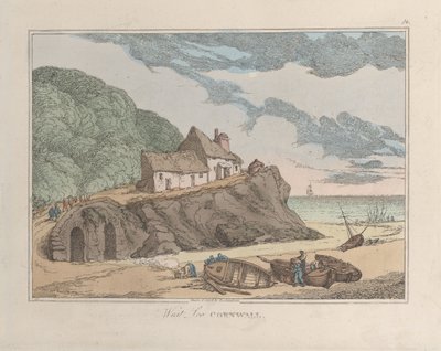 West Loo, Cornouailles - Thomas Rowlandson