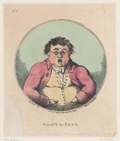 Quelles sont les nouvelles - Thomas Rowlandson