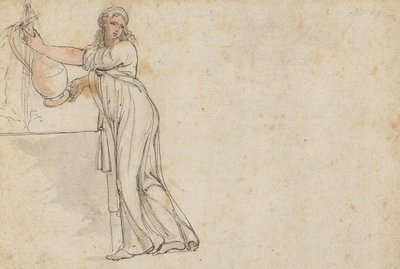La femme au puits - Thomas Rowlandson