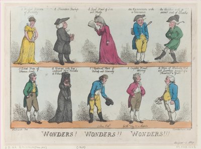 Merveilles! Merveilles!! Merveilles!!! - Thomas Rowlandson