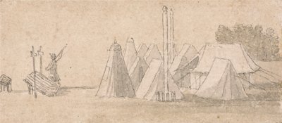 Scène de campement - Thomas Sandby
