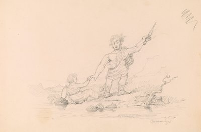 Soldat sauvant un enfant - Thomas Seir Cummings