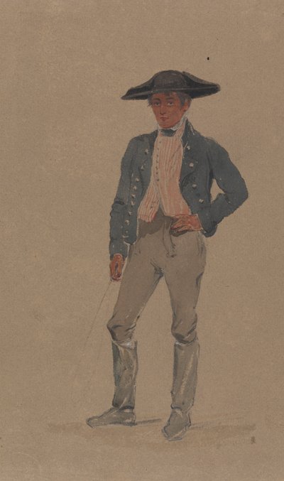 Un postillon - Thomas Sewell Robins