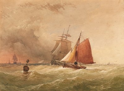 Une altercation imminente - Thomas Sewell Robins