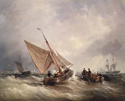 Scène maritime - Thomas Sewell Robins