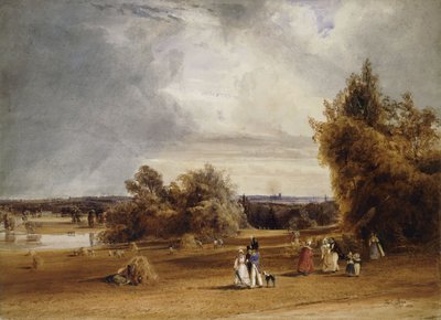 Vue de Paris depuis St. Cloud, 1830 - Thomas Shotter Boys