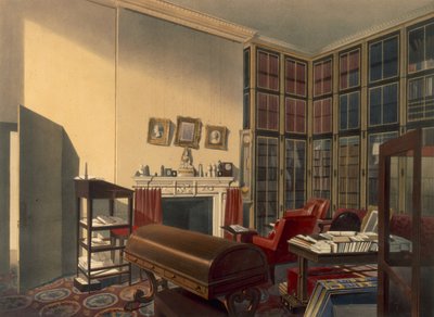Chambre du Duc, Apsley House, par T. Boys - Thomas Shotter Boys