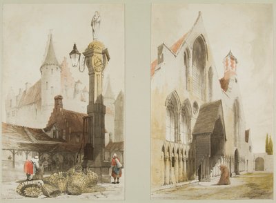Marché aux poissons, Anvers et Hospice des Vieillards, Gand, de l