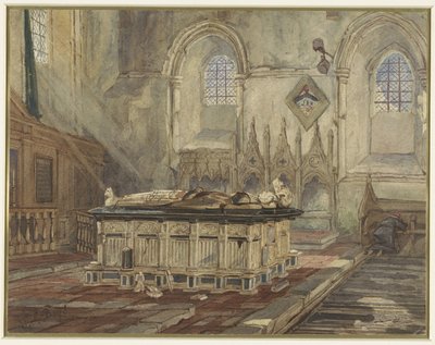 Tombeau de Sir George Broke, Lord Cobham et sa femme Anne - Thomas Shotter Boys