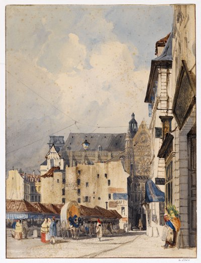 La rue des Prouvaires et l