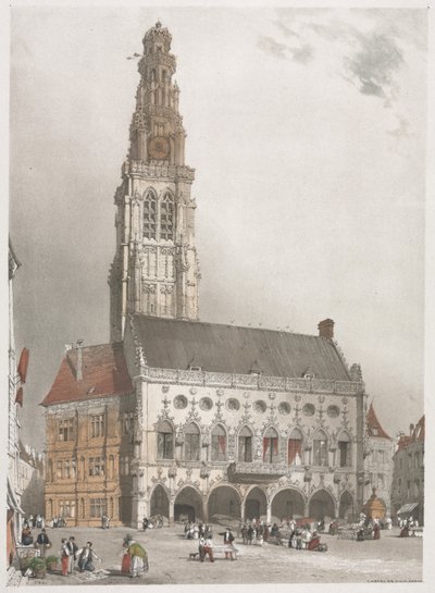 Architecture pittoresque à Paris, Gand, Anvers, Rouen, 1839 - Thomas Shotter Boys