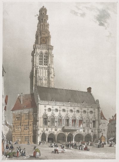 Architecture pittoresque à Paris, Gand, Anvers, Rouen : L