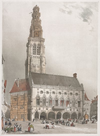 Architecture pittoresque à Paris, Gand, Anvers, Rouen : L